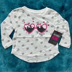 Koala Kik Baby Girl Long Sleeve Shirt Size 3-6 Months